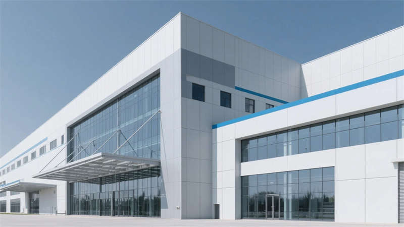 科技融合，生態(tài)智能，合肥半導(dǎo)體廠(chǎng)房裝修設(shè)計(jì)效果圖