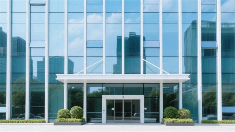 生態(tài)融合空間，合肥聯(lián)合體辦公樓裝修設(shè)計(jì)效果圖欣賞