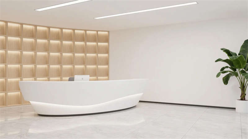 光影交織與自然共生，合肥2000平現(xiàn)代簡(jiǎn)約辦公室設(shè)計(jì)效果圖