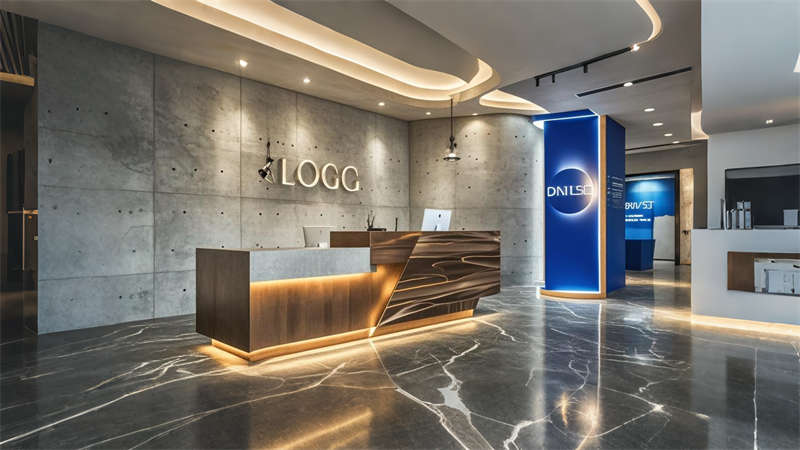 合肥1500平辦公室裝修設(shè)計效果圖欣賞