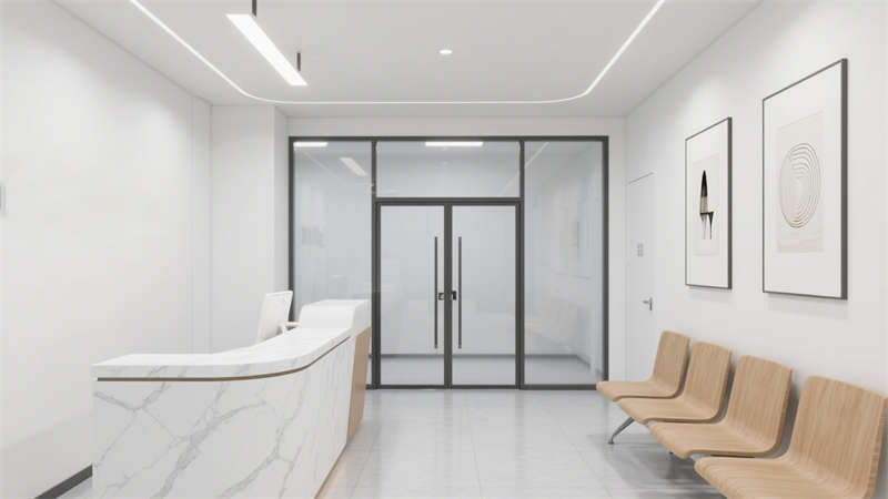 合肥醫(yī)院設(shè)計(jì)：口腔診療空間方案，簡(jiǎn)約化專(zhuān)業(yè)氛圍