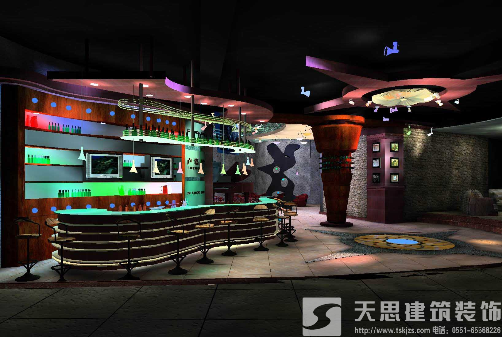 合肥酒吧裝修施工