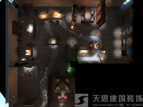 合肥茶樓裝修設(shè)計暢享悠閑生活