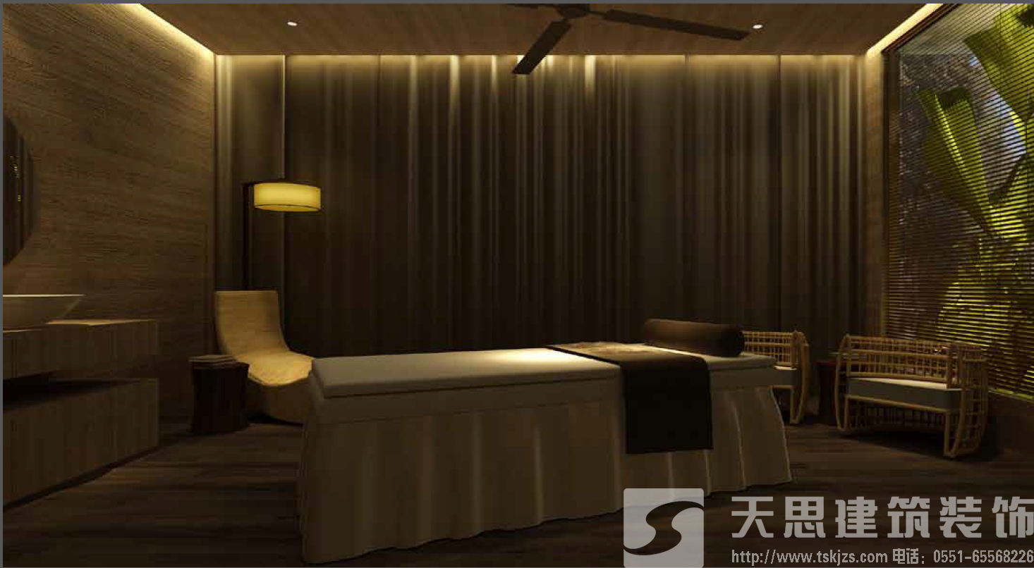 合肥SPA會所裝修設(shè)計(jì)緩解身心壓力