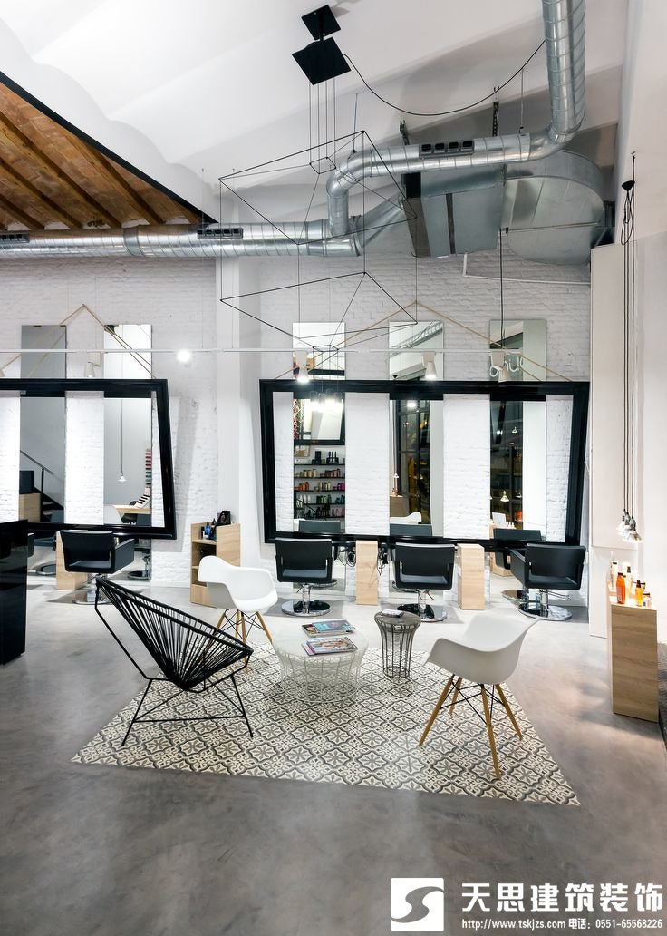 給顧客最好的消費感受從合肥美發(fā)店的裝修設計開始