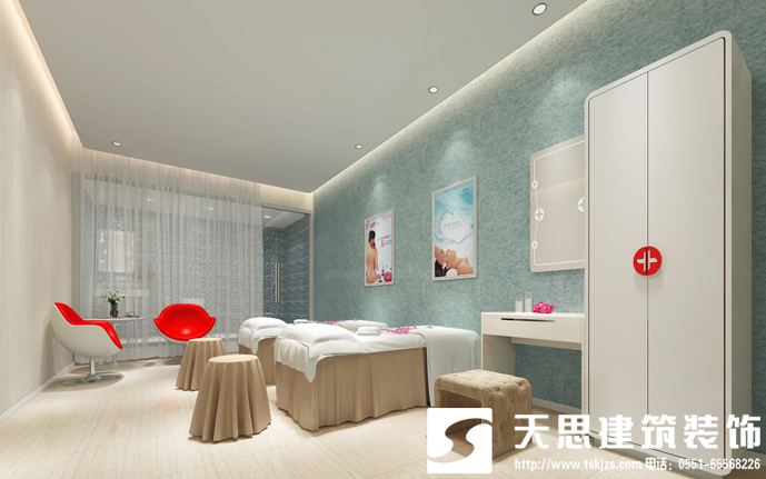 合肥美容院裝修設計之各區(qū)間設計的獨特風格