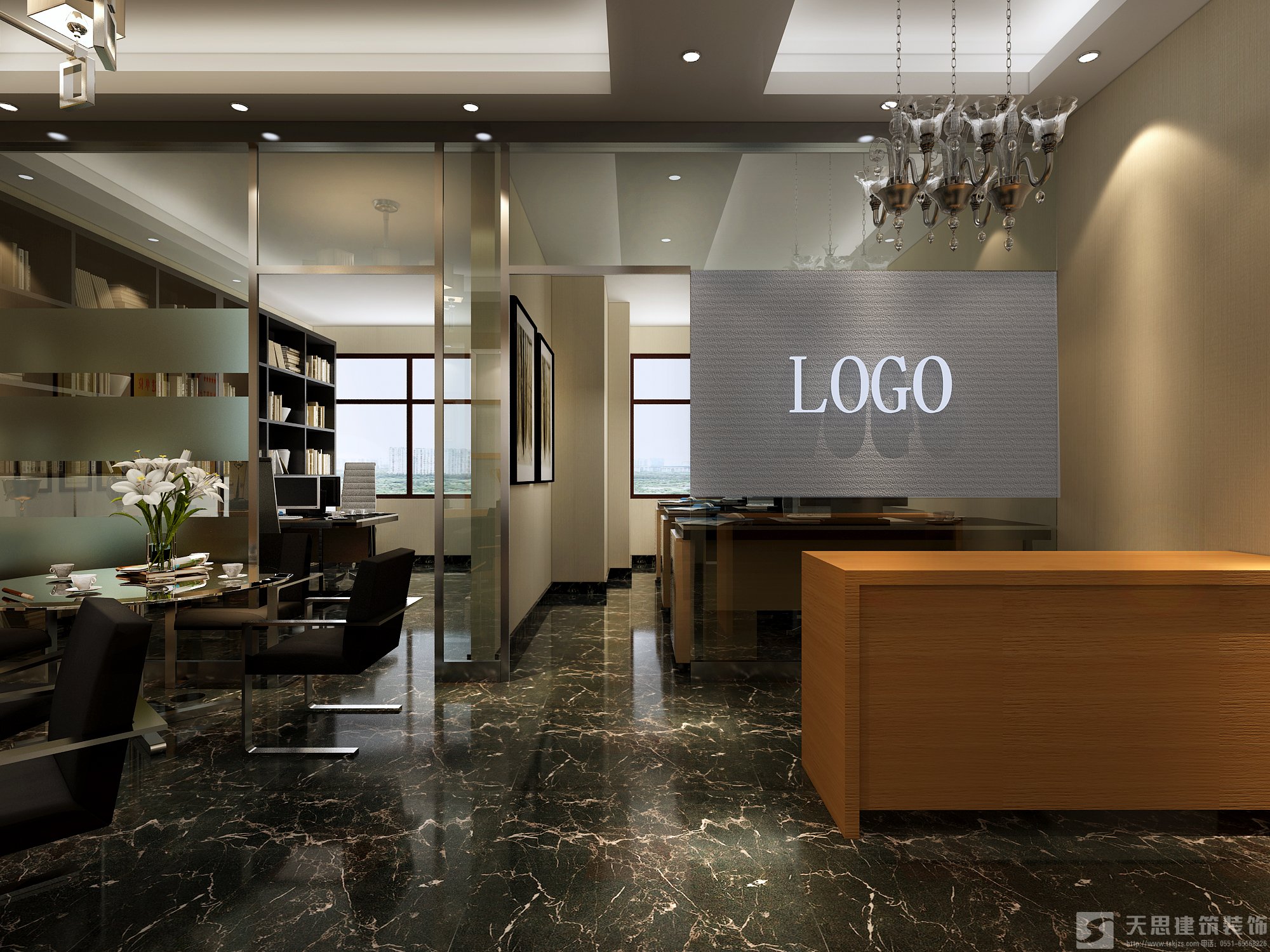 留白在<a href=http://m.taojuke.com/ target=_blank class=infotextkey>合肥辦公室裝修</a>設計中的運用